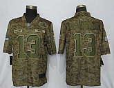 Nike Cleveland Browns 13 Beckham jr Nike Camo Salute to Service Limited Jersey,baseball caps,new era cap wholesale,wholesale hats